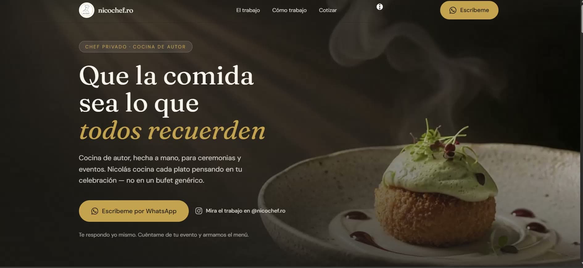 Sitios web a medida que venden