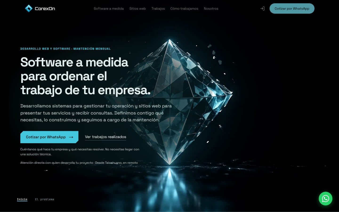 Portada de corexon.cl